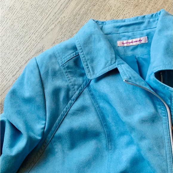 Allison Daley Bomber Jacket *No Size Tag* (Large?) - Picture 9 of 11